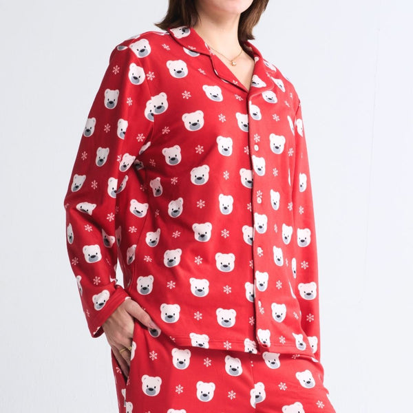 Christmas Pajama Top - Polar Bear