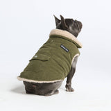 Corduroy Insulated Jacket - Green