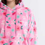 Blossom Human Hoodie - Pink