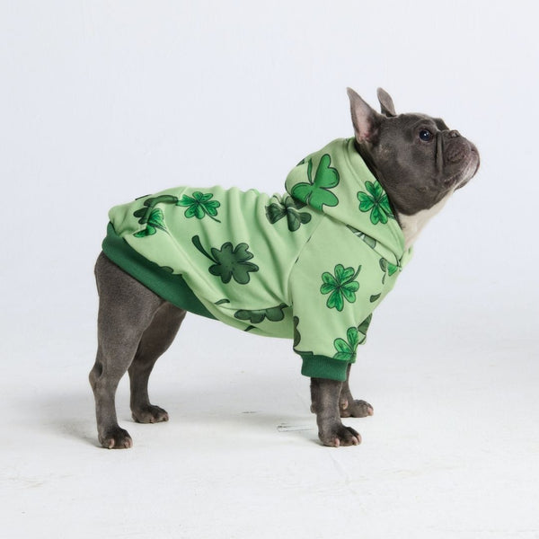 St. Patty's Dog Hoodie - Light Green