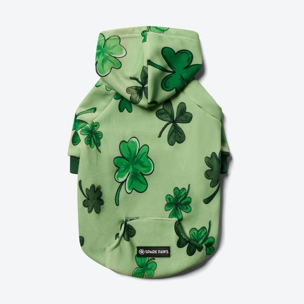 St. Patty's Dog Hoodie - Light Green