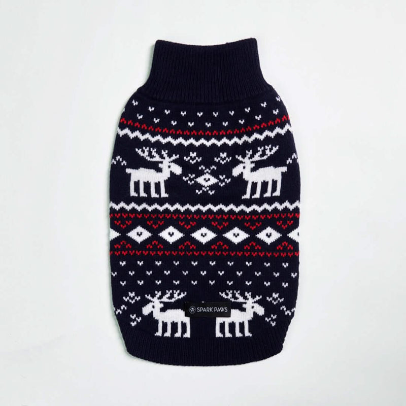 Dasher Blue Dog Sweater