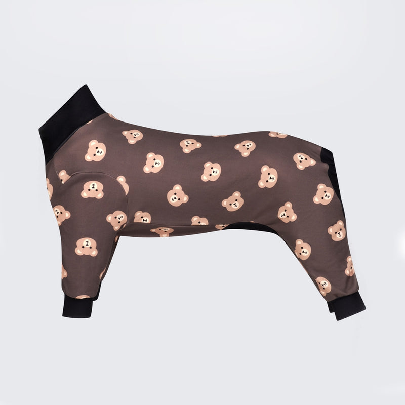 Dog Pajama - Bear Black – SPARK PAWS