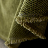 Pet Proof Couch Cover - Herringbone Green